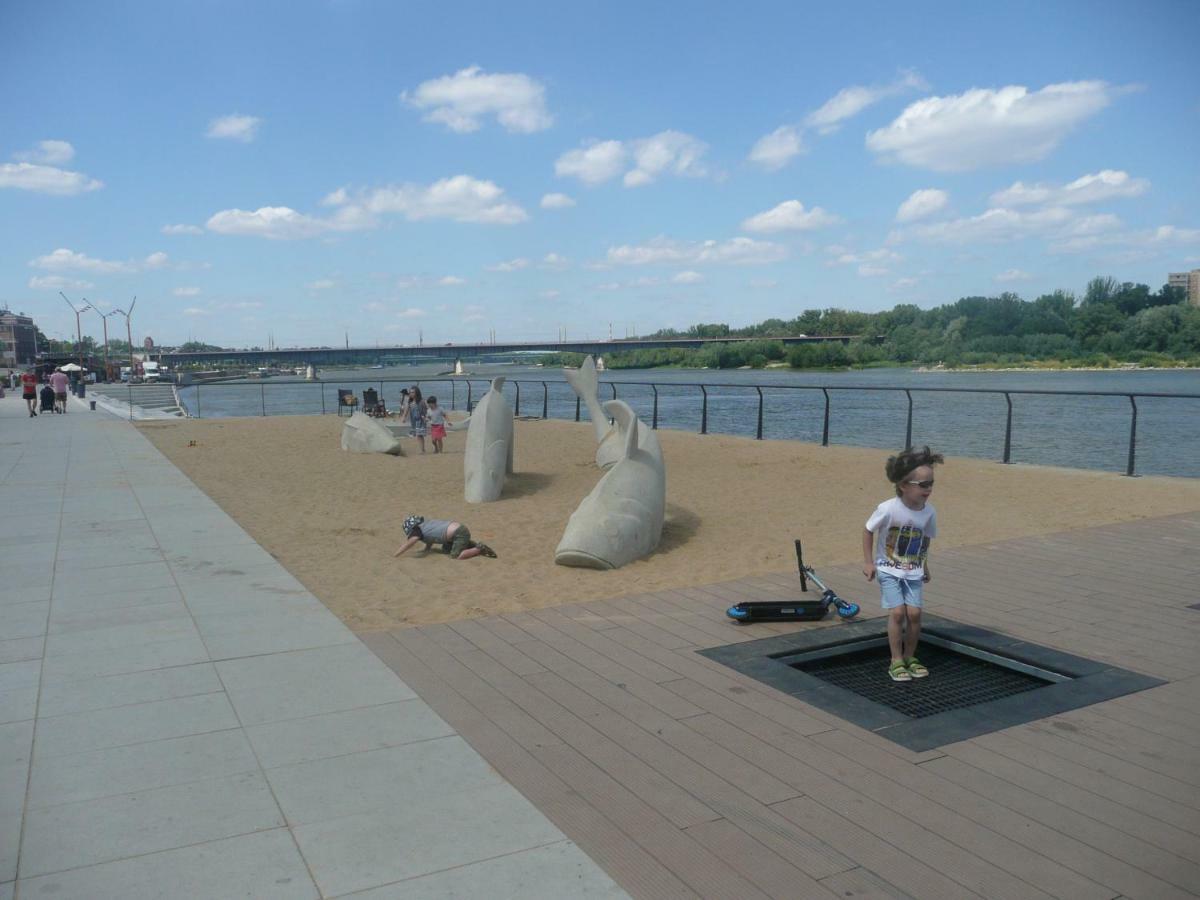Sunny Wisla River Apartment Warszawa Eksteriør billede
