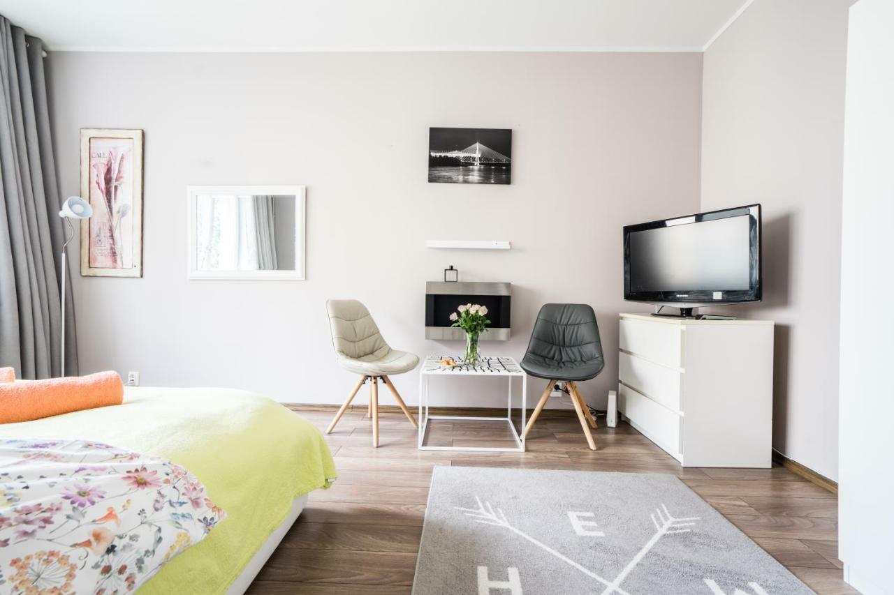 Sunny Wisla River Apartment Warszawa Eksteriør billede